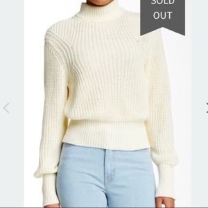 American Apparel Mock Neck Sweater